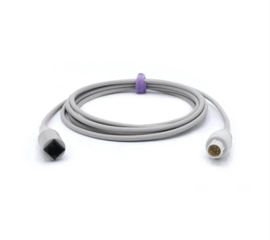 Compatible Nihon Kohden IBP Adapter Cable to Medex/Abbott 5 Pin Connector